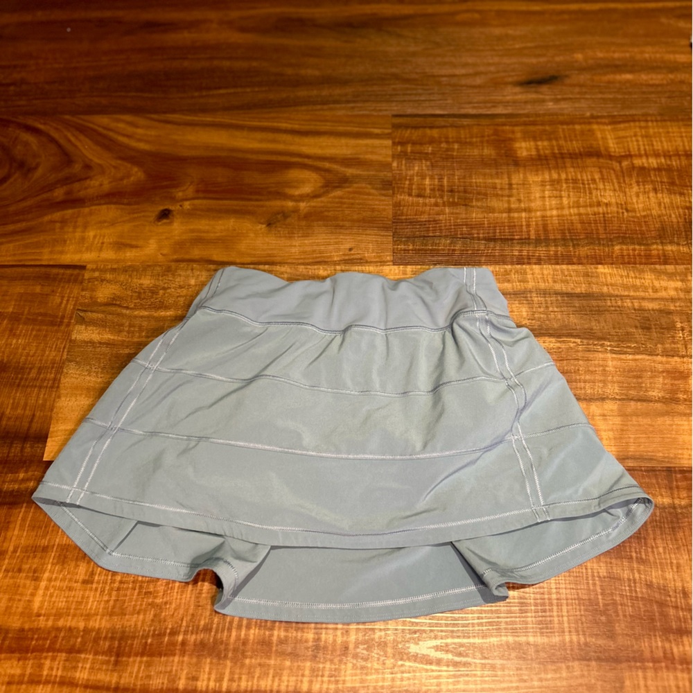 Light Blue Lululemon Tennis Skirt